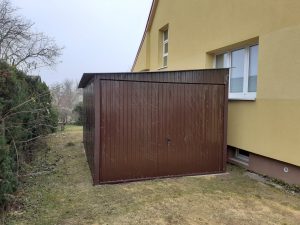 Plechová garáž 3m x 5m